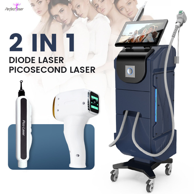 FDA 5 milionów strzałów 808nm Diod laser depilacji Picosecond Skin Pigmentations Machine